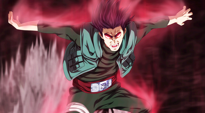Might Guy in 8th Gate