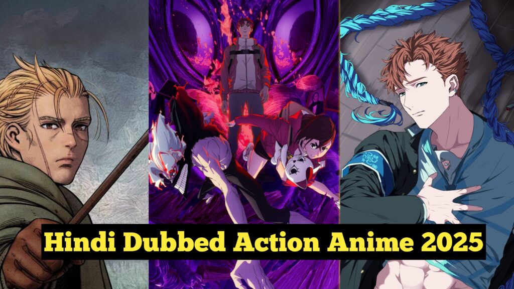 Best Crunchyroll Hindi Dubbed Action Anime 2025