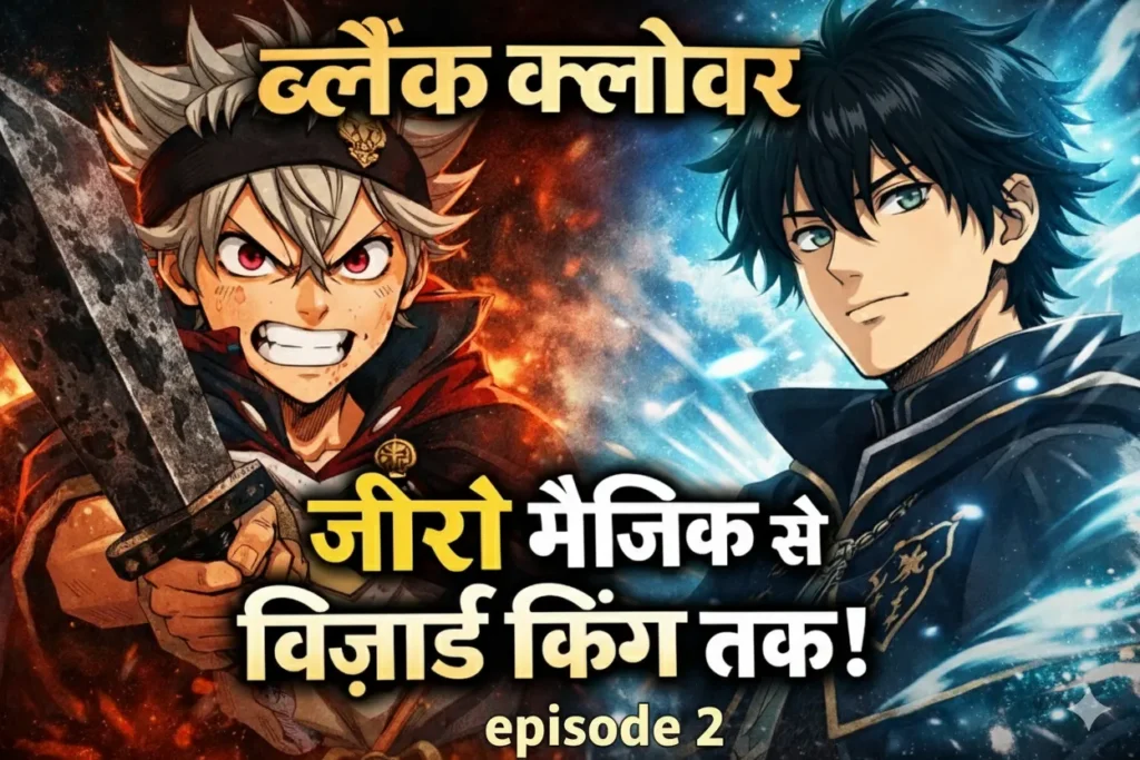 Black clover season 1 episode 2 in hindi 