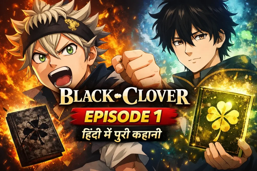 Black clover season 1 episode 1 in hindi 
