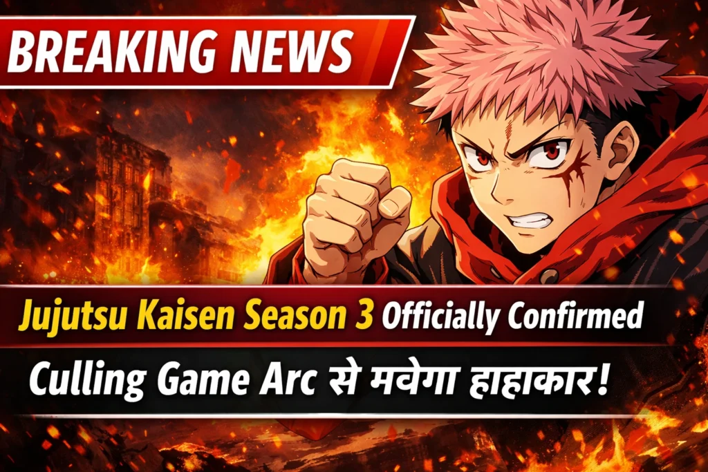 Jujutsu Kaisen Season 3 confirmed