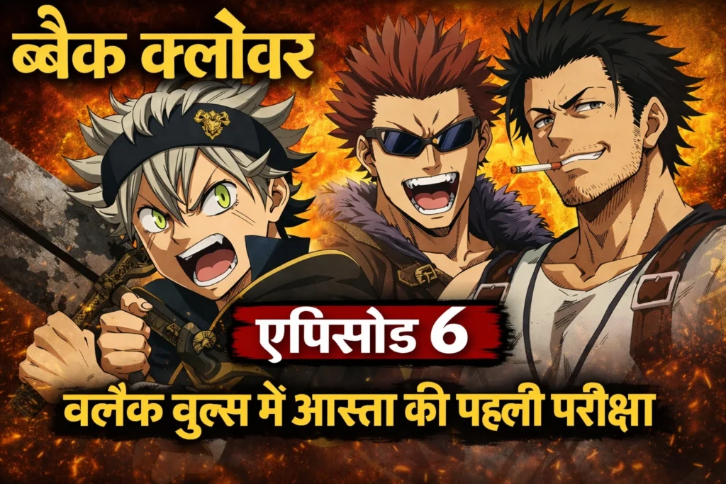 Black clover season 1 episode 6 in hindi