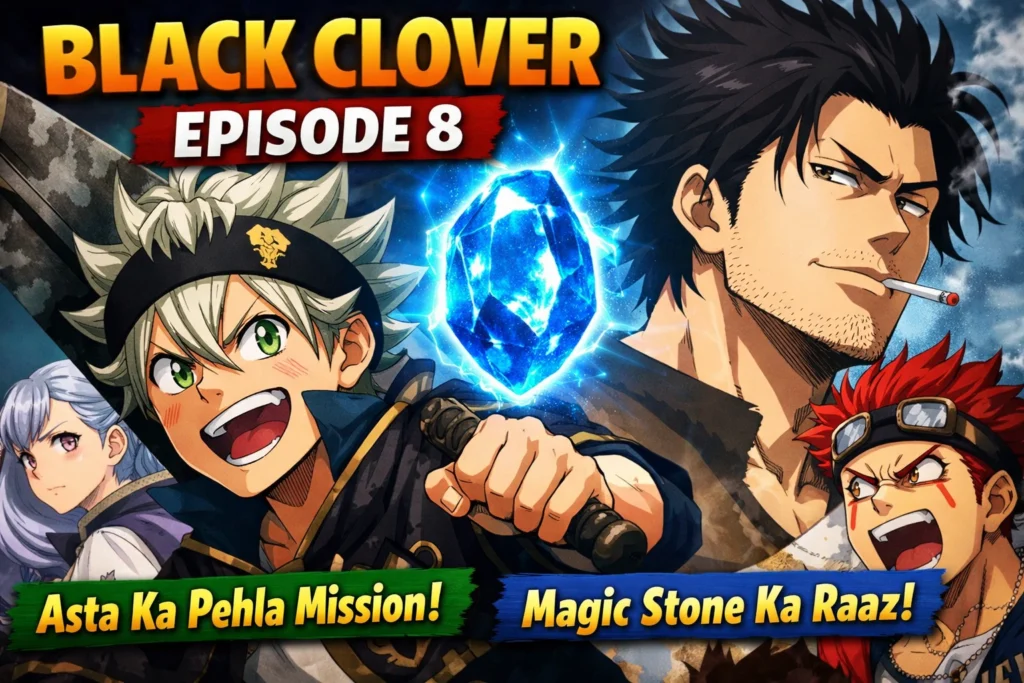Black clover season 1 episode 8